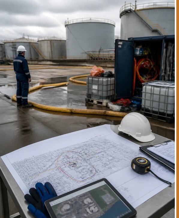 Разработка плана ликвидации разливов нефти в Сегеже