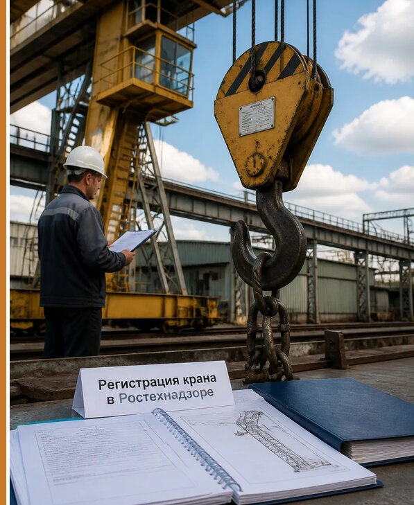 Регистрация крана в Ростехнадзоре в Сегеже от 15608 р. | Авеста ОТиПБ